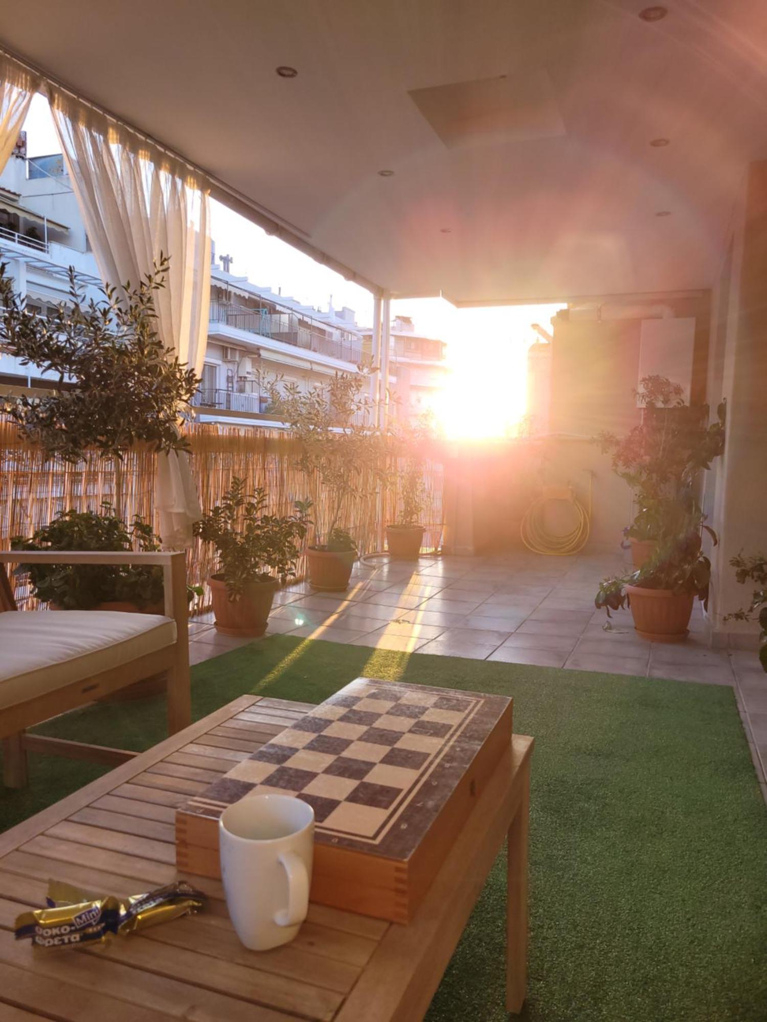 Flowery Penthouse In City Centre Of テッサロニキ エクステリア 写真
